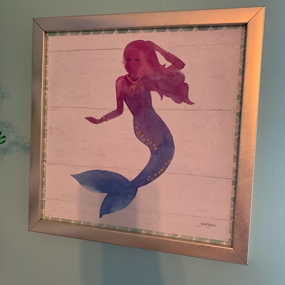 Mermaid wall decor